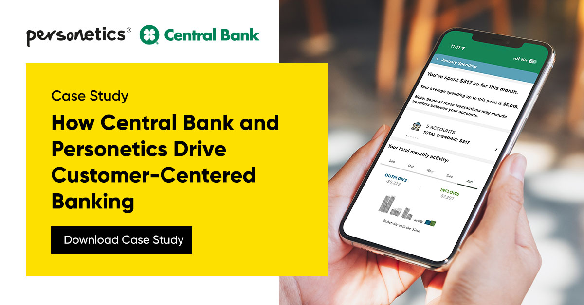 How Personetics and Central Bank Drive Customer-Centered Banking